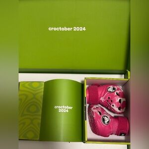 CROCS Pink Dog Shoes
